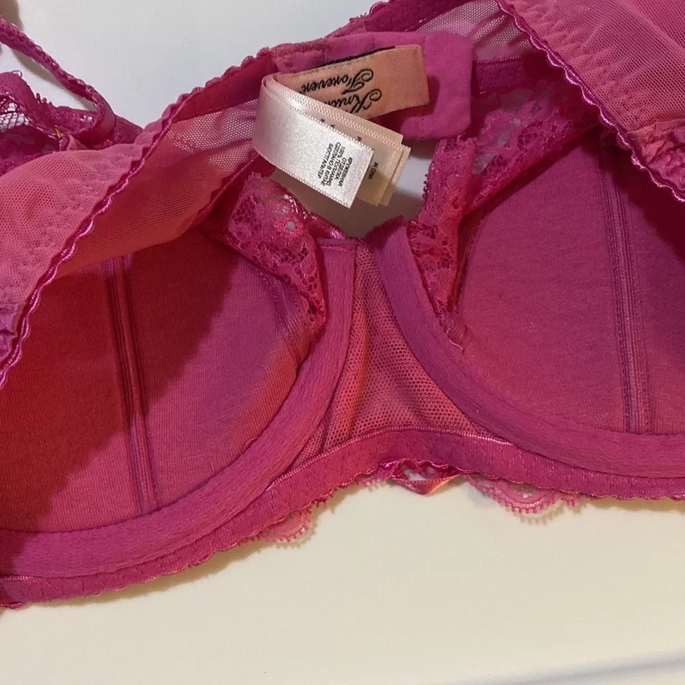 Agent Provocateur Ayla Pink Silk bra 34C
